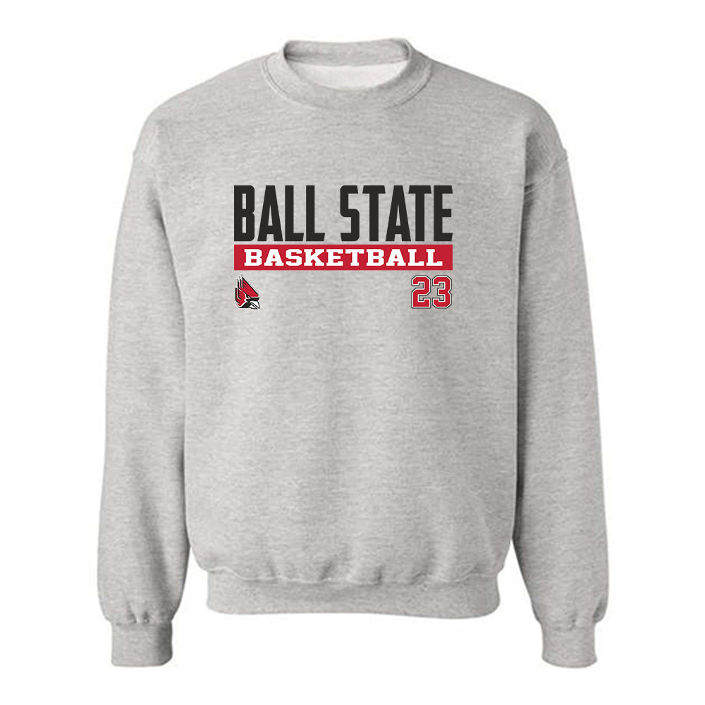Ball State - NCAA Women's Basketball : Zuri Ransom - Classic Fashion Shersey Crewneck Sweatshirt-0