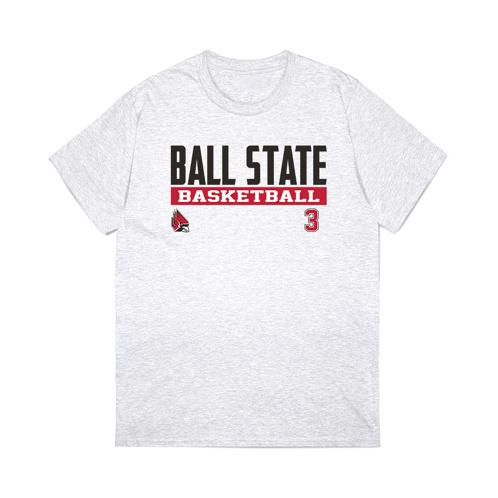 Ball State - NCAA Men's Basketball : Aaron Fine - Classic Fashion Shersey T-Shirt-0