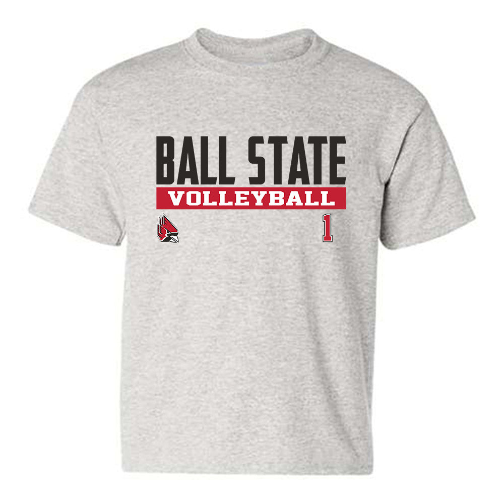 Ball State - NCAA Men's Volleyball : Tyler Windt - Classic Fashion Shersey Youth T-Shirt-0