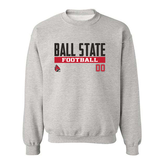 Ball State - NCAA Football : AJ Seymour - Classic Fashion Shersey Crewneck Sweatshirt-0