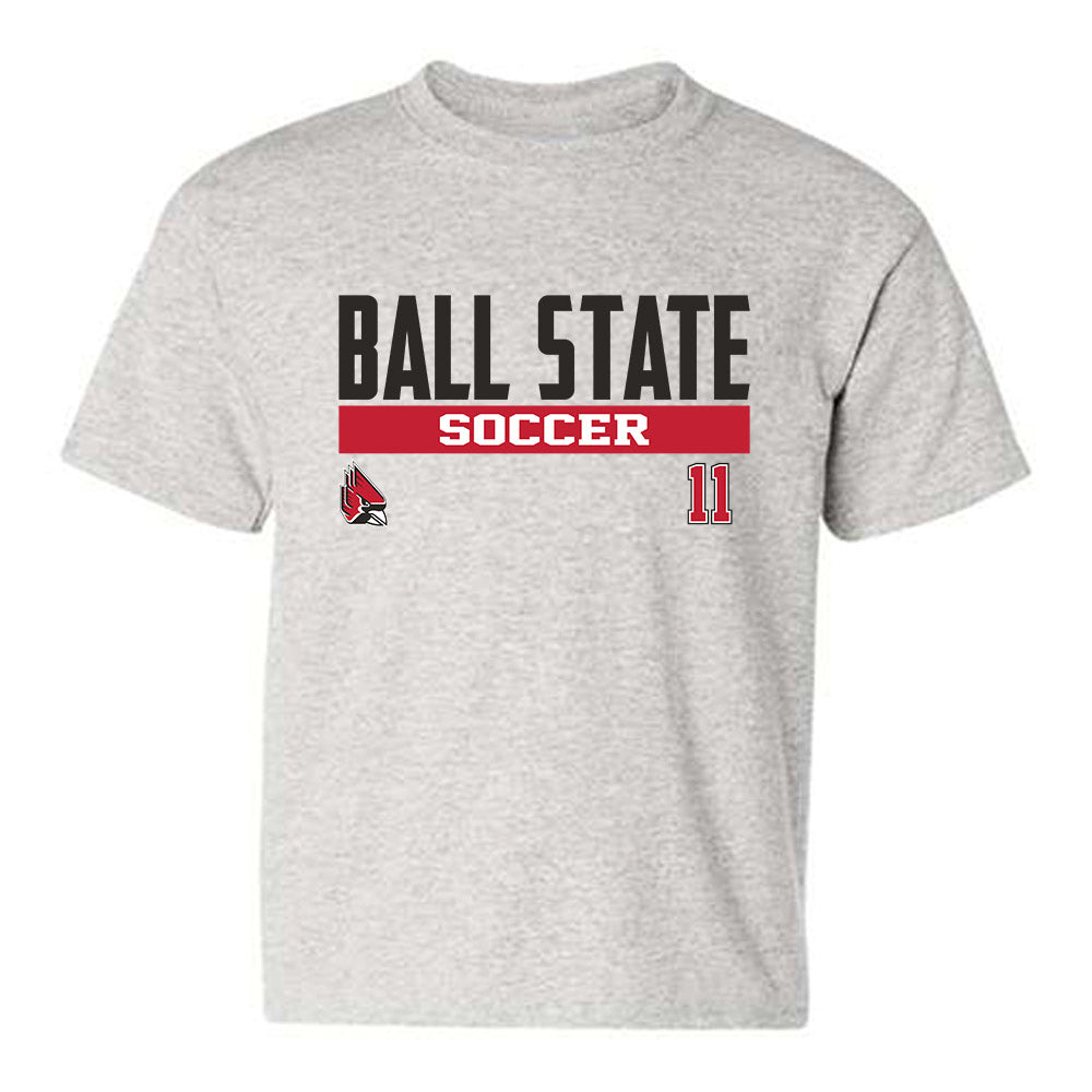 Ball State - NCAA Women's Soccer : Ainsley Schaufele - Classic Fashion Shersey Youth T-Shirt-0