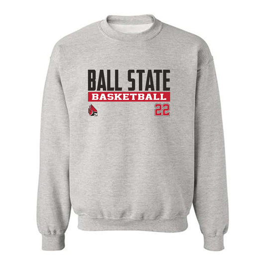 Ball State - NCAA Women's Basketball : Tessa Towers - Classic Fashion Shersey Crewneck Sweatshirt-0