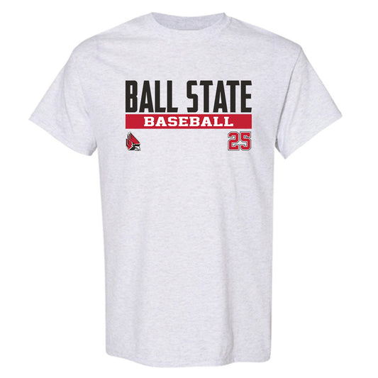 Ball State - NCAA Baseball : Kendric Sorgius - Classic Fashion Shersey T-Shirt-0
