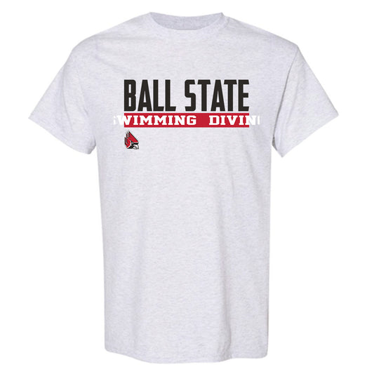 Ball State - NCAA Men's Swimming & Diving : Luke Pryor - Classic Fashion Shersey T-Shirt-0