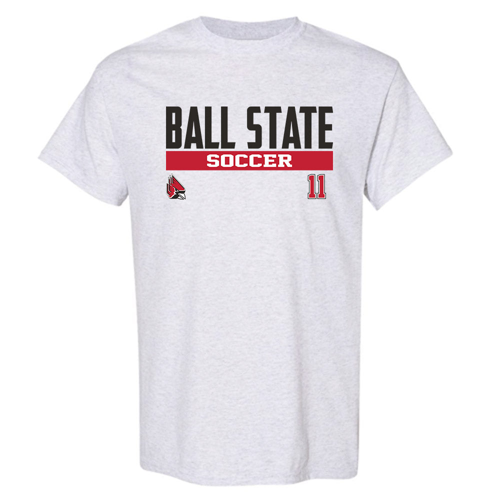 Ball State - NCAA Women's Soccer : Ainsley Schaufele - Classic Fashion Shersey T-Shirt-0