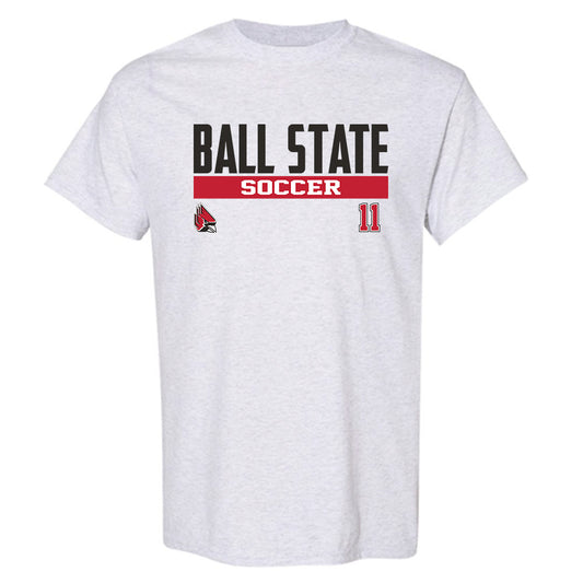 Ball State - NCAA Women's Soccer : Ainsley Schaufele - Classic Fashion Shersey T-Shirt-0