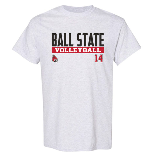 Ball State - NCAA Men's Volleyball : Jason Harris - Classic Fashion Shersey T-Shirt-0