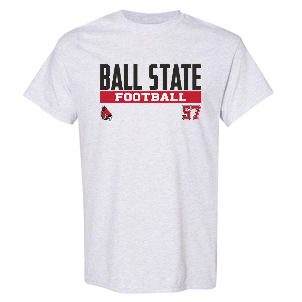 Ball State - NCAA Football : Reese Hill - Classic Fashion Shersey T-Shirt-0