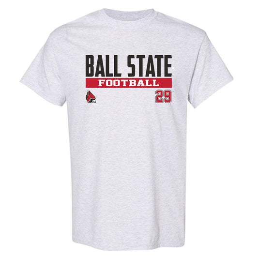 Ball State - NCAA Football : Micah Lillard - Classic Fashion Shersey T-Shirt-0