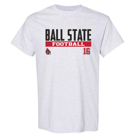 Ball State - NCAA Football : Kaleb Stewart - Classic Fashion Shersey T-Shirt-0