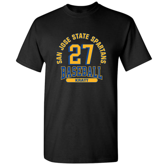 SJSU - NCAA Baseball : Spencer Kratt - Classic Fashion Shersey T-Shirt-0