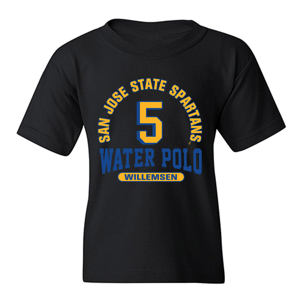 SJSU - NCAA Women's Water Polo : Nynke Willemsen - Classic Fashion Shersey Youth T-Shirt-0