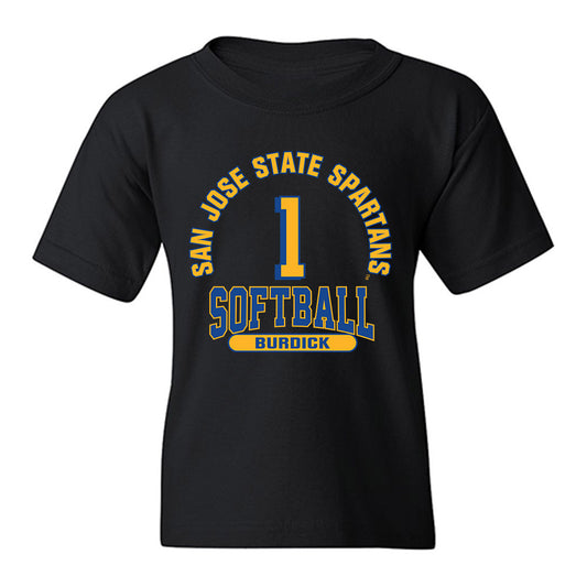 SJSU - NCAA Softball : Sophia Burdick - Classic Fashion Shersey Youth T-Shirt-0