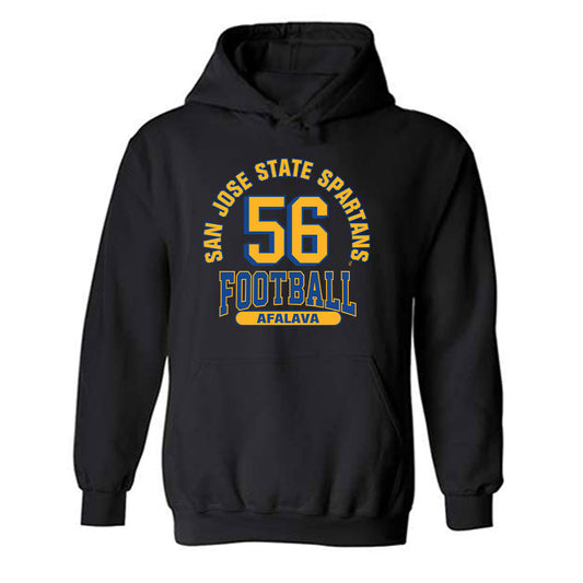 SJSU - NCAA Football : Simeon Afalava - Classic Fashion Shersey Hooded Sweatshirt-0