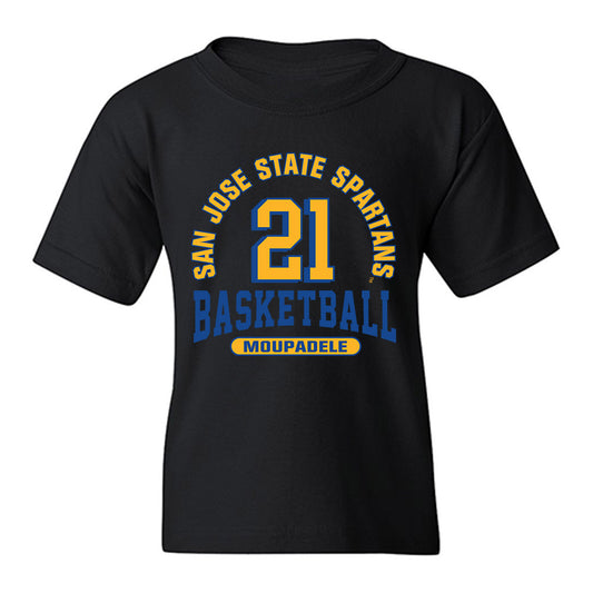SJSU - NCAA Men's Basketball : Japhet Moupadele - Classic Fashion Shersey Youth T-Shirt-0