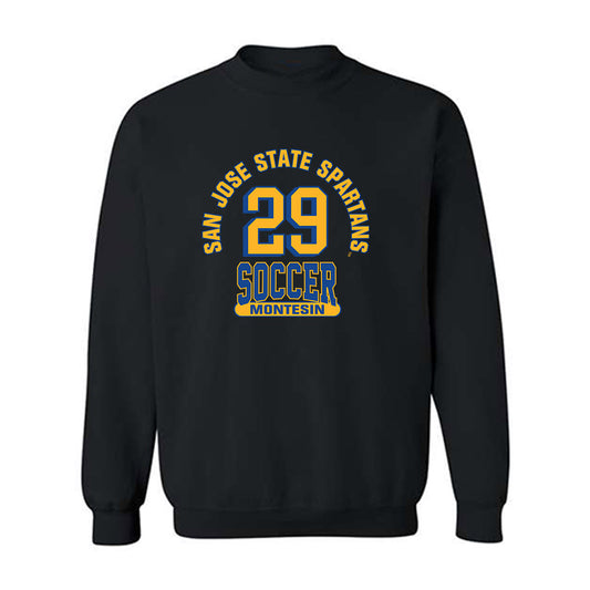SJSU - NCAA Women's Soccer : Lily Montesin - Classic Fashion Shersey Crewneck Sweatshirt-0