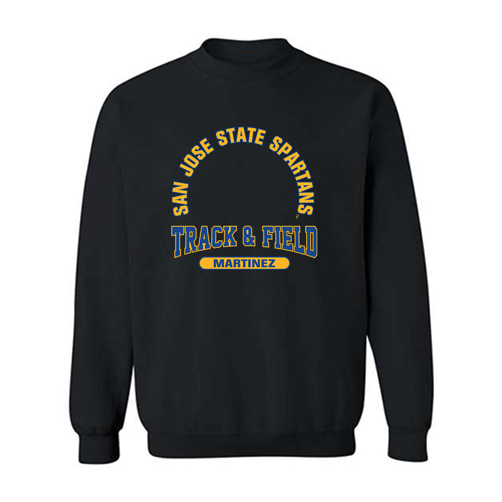 SJSU - NCAA Men's Track & Field : Sebastian Martinez - Classic Fashion Shersey Crewneck Sweatshirt-0