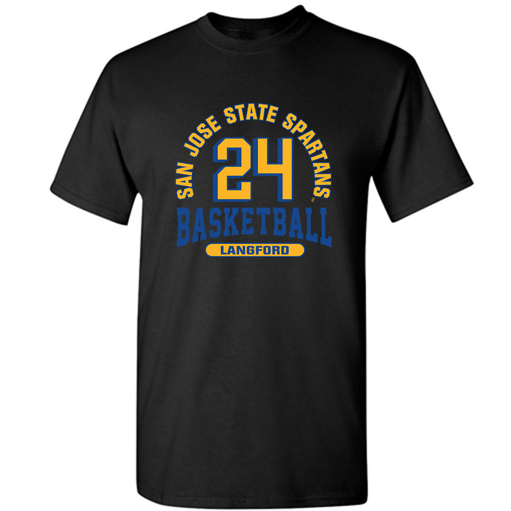 SJSU - NCAA Men's Basketball : Douglas Langford - Classic Fashion Shersey T-Shirt-0