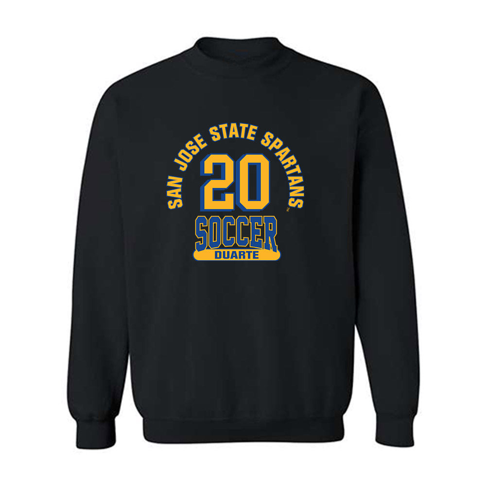 SJSU - NCAA Men's Soccer : Fernando Duarte - Classic Fashion Shersey Crewneck Sweatshirt-0