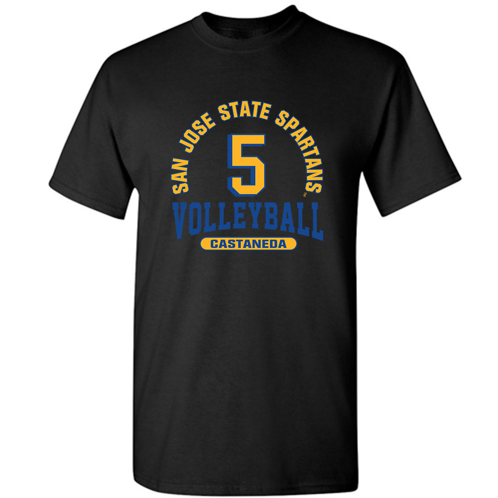 SJSU - NCAA Women's Volleyball : Morgan Castaneda - Classic Fashion Shersey T-Shirt-0
