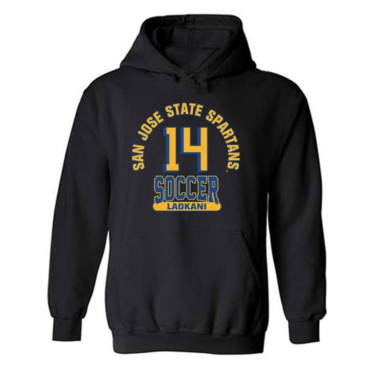 SJSU - NCAA Women's Soccer : Maryam Ladkani - Classic Fashion Shersey Hooded Sweatshirt-0