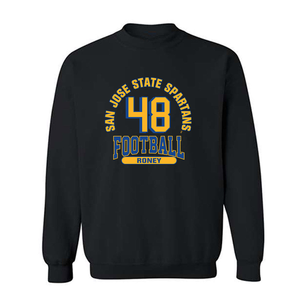 SJSU - NCAA Football : Dejon Roney - Classic Fashion Shersey Crewneck Sweatshirt-0