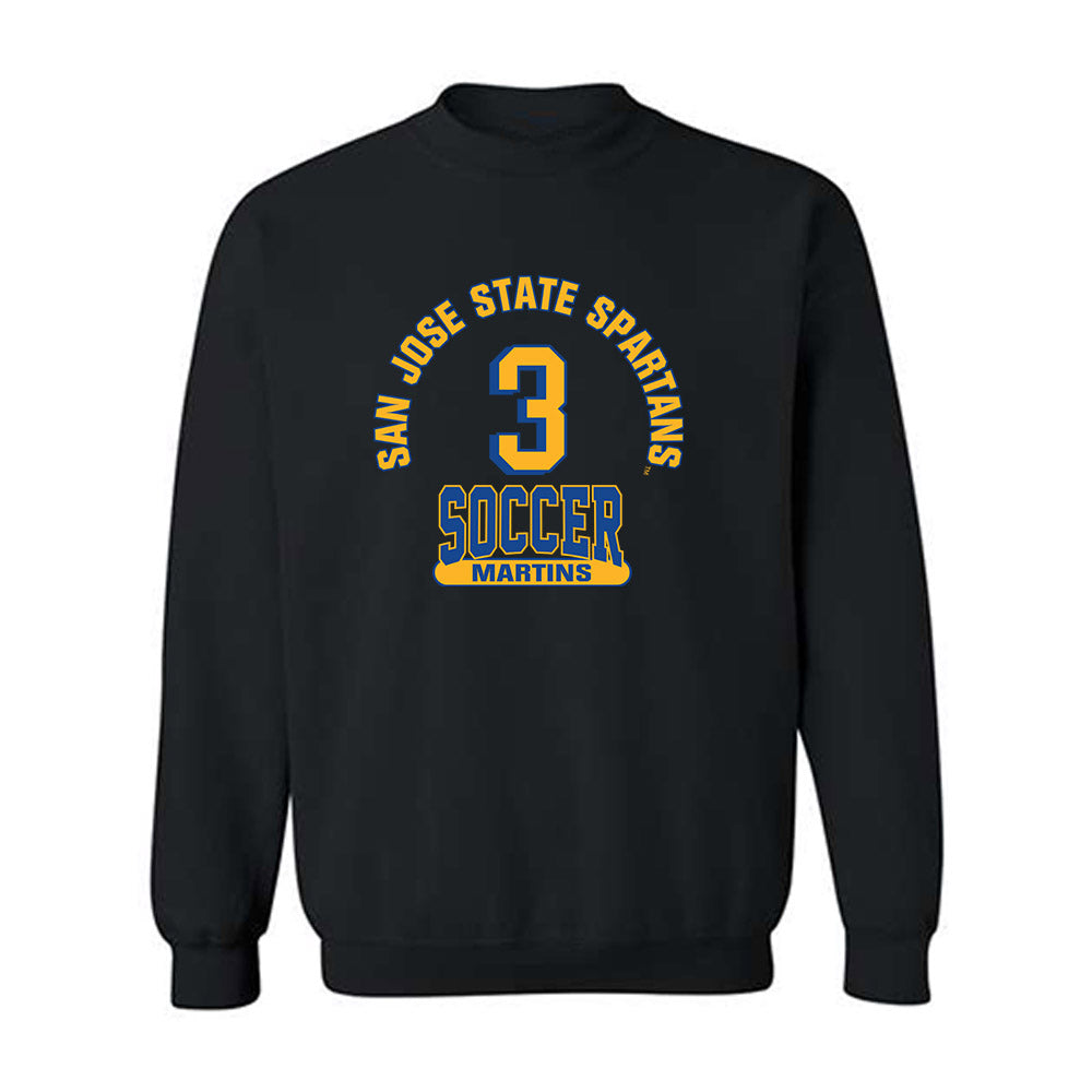 SJSU - NCAA Women's Soccer : Analise Martins - Classic Fashion Shersey Crewneck Sweatshirt-0