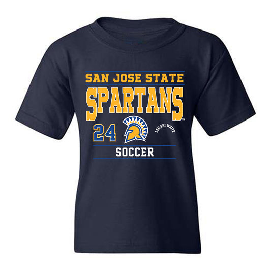 SJSU - NCAA Women's Soccer : Leilani White - Classic Fashion Shersey Youth T-Shirt-0