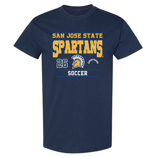 SJSU - NCAA Men's Soccer : Eamon Fakhri - Classic Fashion Shersey T-Shirt-0