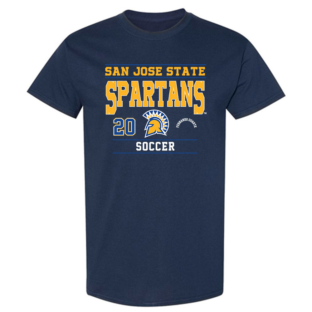 SJSU - NCAA Men's Soccer : Fernando Duarte - Classic Fashion Shersey T-Shirt-0
