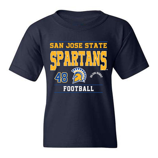 SJSU - NCAA Football : Dejon Roney - Classic Fashion Shersey Youth T-Shirt-0