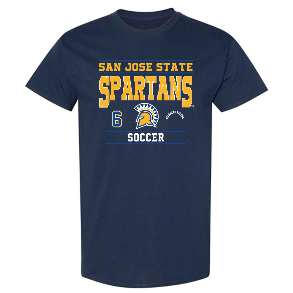 SJSU - NCAA Men's Soccer : Gilberto Rivera - Classic Fashion Shersey T-Shirt-0