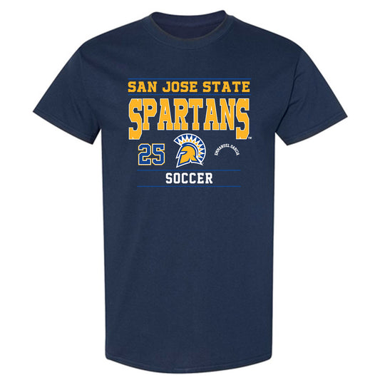 SJSU - NCAA Men's Soccer : Emmanuel Garcia - Classic Fashion Shersey T-Shirt-0