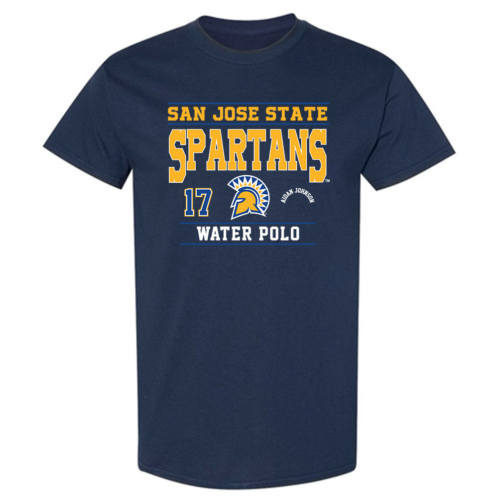 SJSU - NCAA Men's Water Polo : Aidan Johnson - Classic Fashion Shersey T-Shirt-0