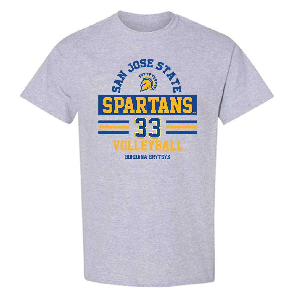 SJSU - NCAA Women's Volleyball : Bohdana Hrytsyk - Classic Fashion Shersey T-Shirt-0