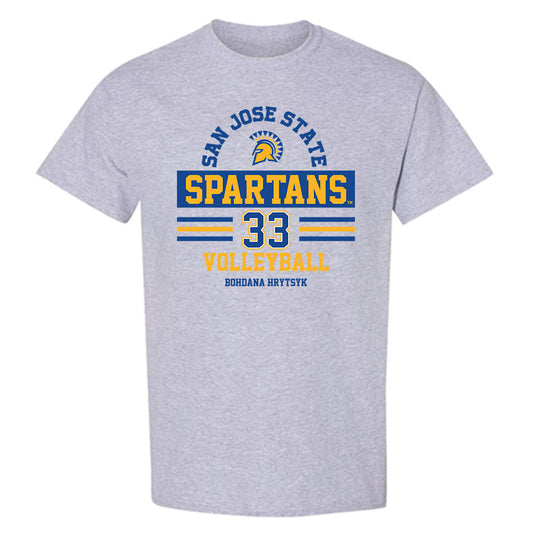 SJSU - NCAA Women's Volleyball : Bohdana Hrytsyk - Classic Fashion Shersey T-Shirt-0