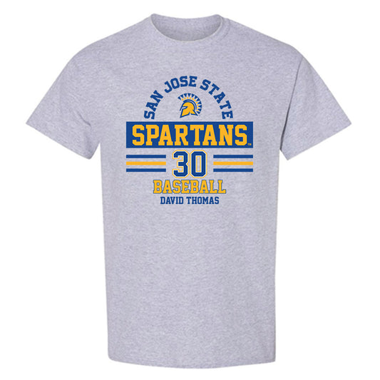 SJSU - NCAA Baseball : David Thomas - Classic Fashion Shersey T-Shirt-0