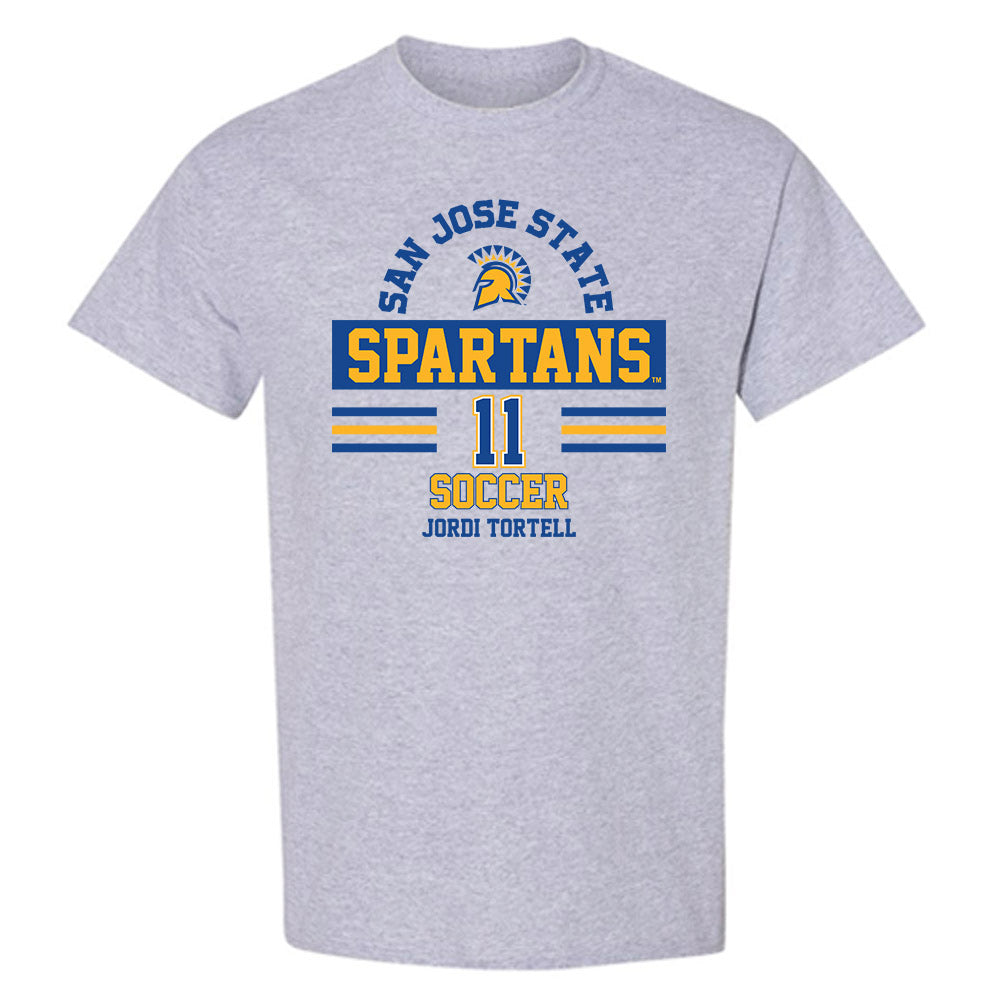 SJSU - NCAA Men's Soccer : Jordi Tortell - Classic Fashion Shersey T-Shirt-0