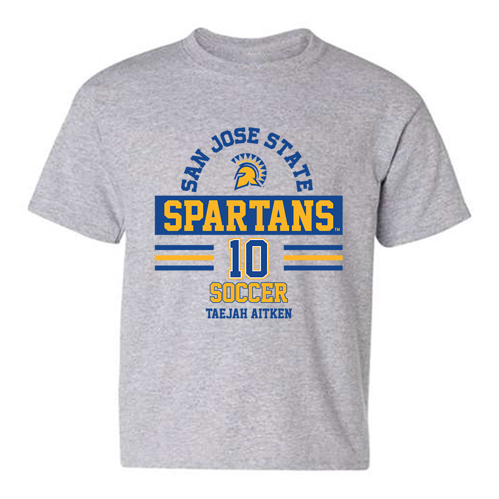 SJSU - NCAA Women's Soccer : Taejah Aitken - Classic Fashion Shersey Youth T-Shirt-0