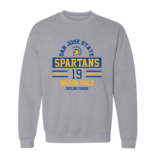 SJSU - NCAA Women's Water Polo : Taylor Fisher - Classic Fashion Shersey Crewneck Sweatshirt-0