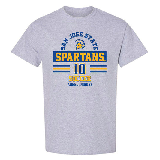SJSU - NCAA Men's Soccer : Angel Iniguez - Classic Fashion Shersey T-Shirt-0