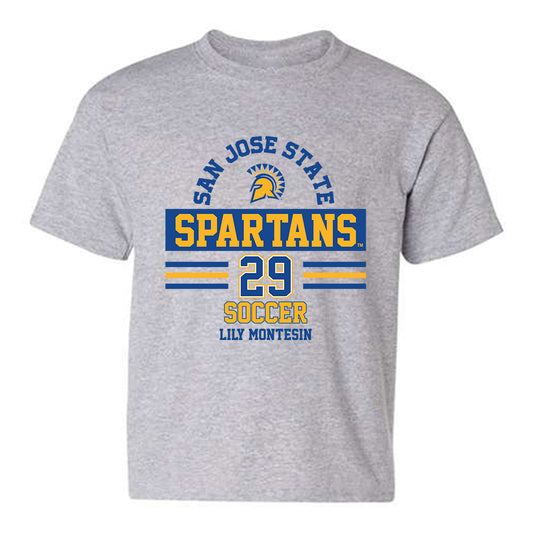 SJSU - NCAA Women's Soccer : Lily Montesin - Classic Fashion Shersey Youth T-Shirt-0