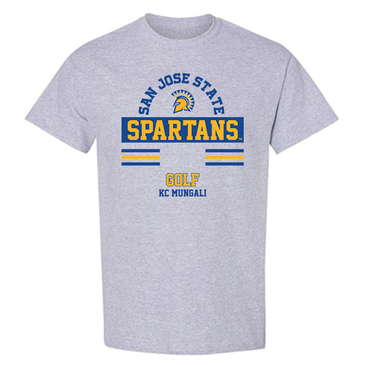 SJSU - NCAA Men's Golf : KC Mungali - Classic Fashion Shersey T-Shirt-0