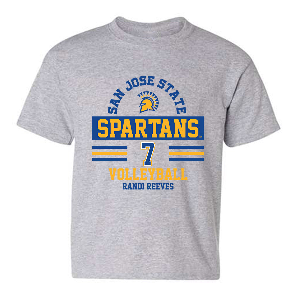 SJSU - NCAA Women's Volleyball : Randi Reeves - Classic Fashion Shersey Youth T-Shirt-0