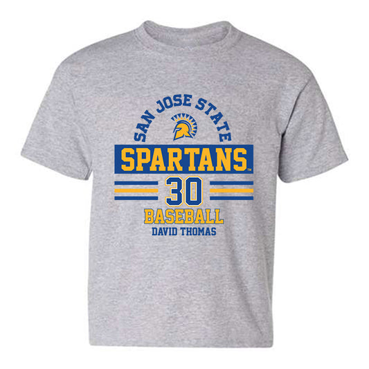 SJSU - NCAA Baseball : David Thomas - Classic Fashion Shersey Youth T-Shirt-0