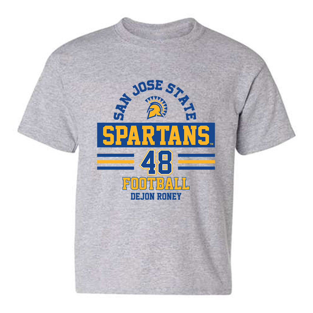 SJSU - NCAA Football : Dejon Roney - Classic Fashion Shersey Youth T-Shirt-0