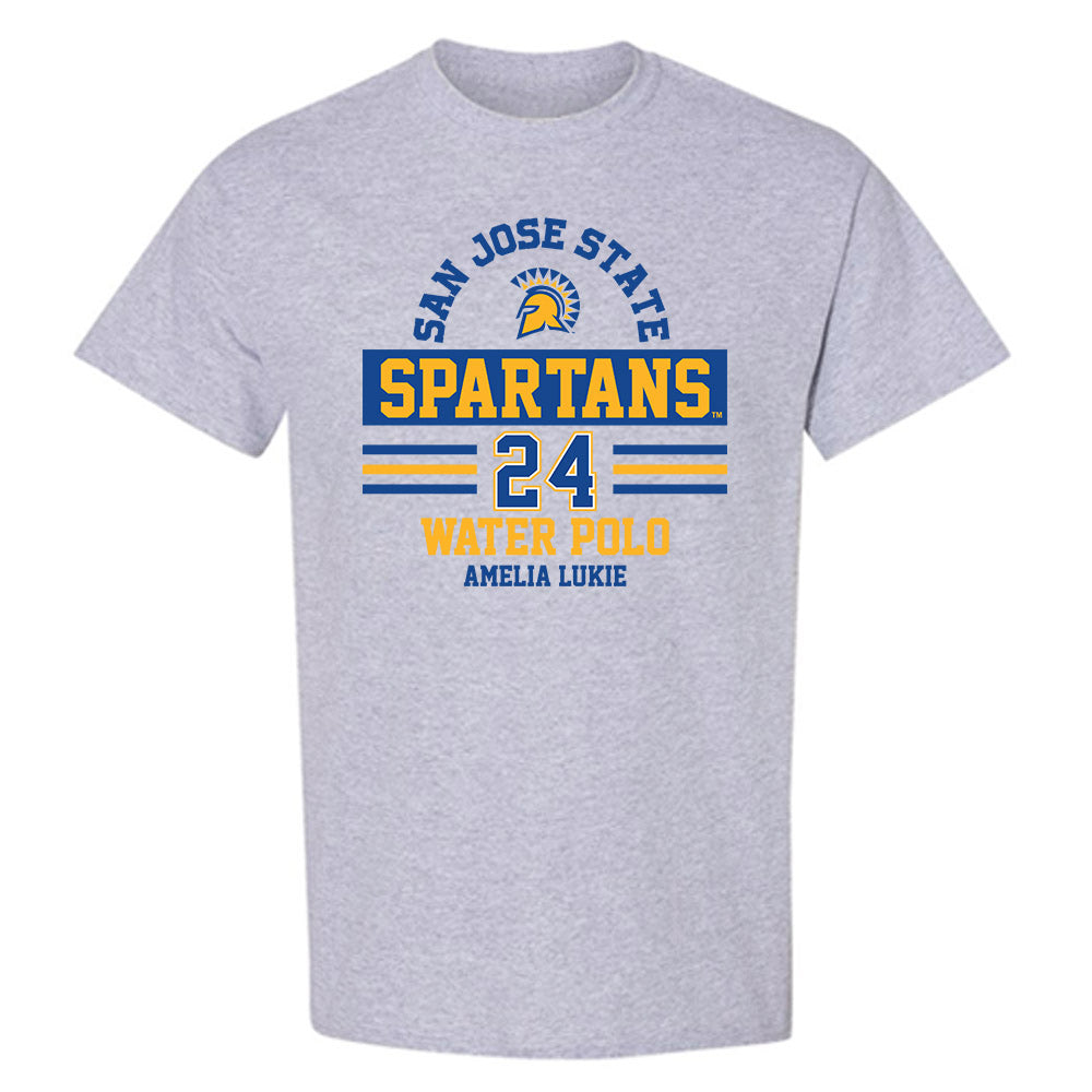 SJSU - NCAA Women's Water Polo : Amelia Lukie - Classic Fashion Shersey T-Shirt-0