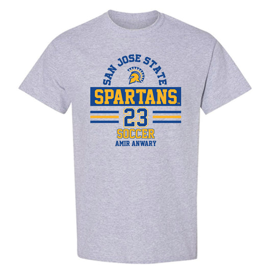 SJSU - NCAA Men's Soccer : Amir Anwary - Classic Fashion Shersey T-Shirt-0