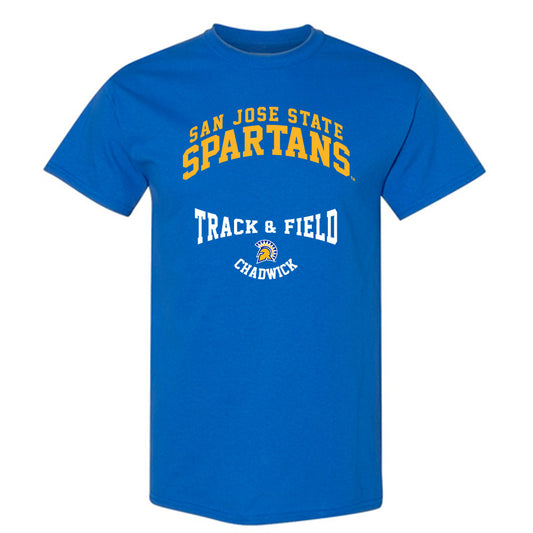 SJSU - NCAA Men's Track & Field : Michael Chadwick - Classic Fashion Shersey T-Shirt-0