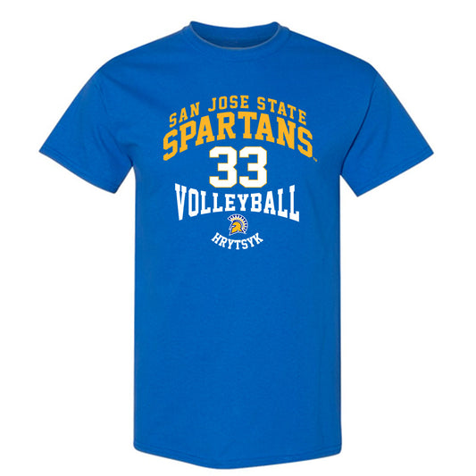 SJSU - NCAA Women's Volleyball : Bohdana Hrytsyk - Classic Fashion Shersey T-Shirt-0